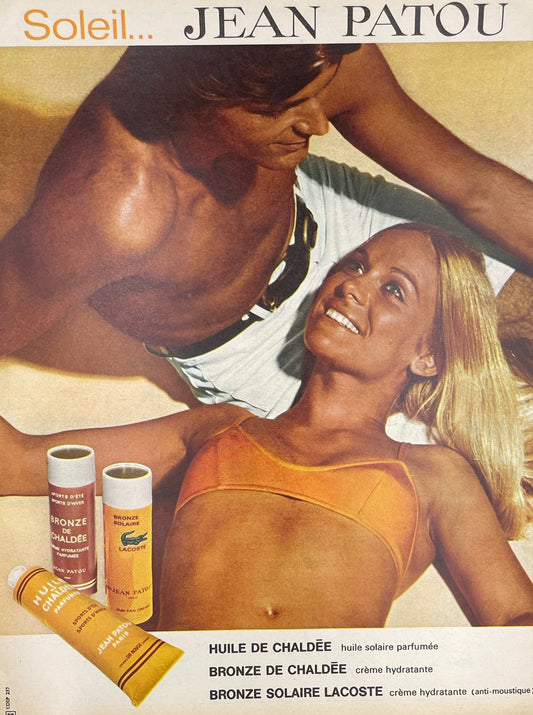 Publicité - Beauté - Lacoste - Jean Patou - 1971
