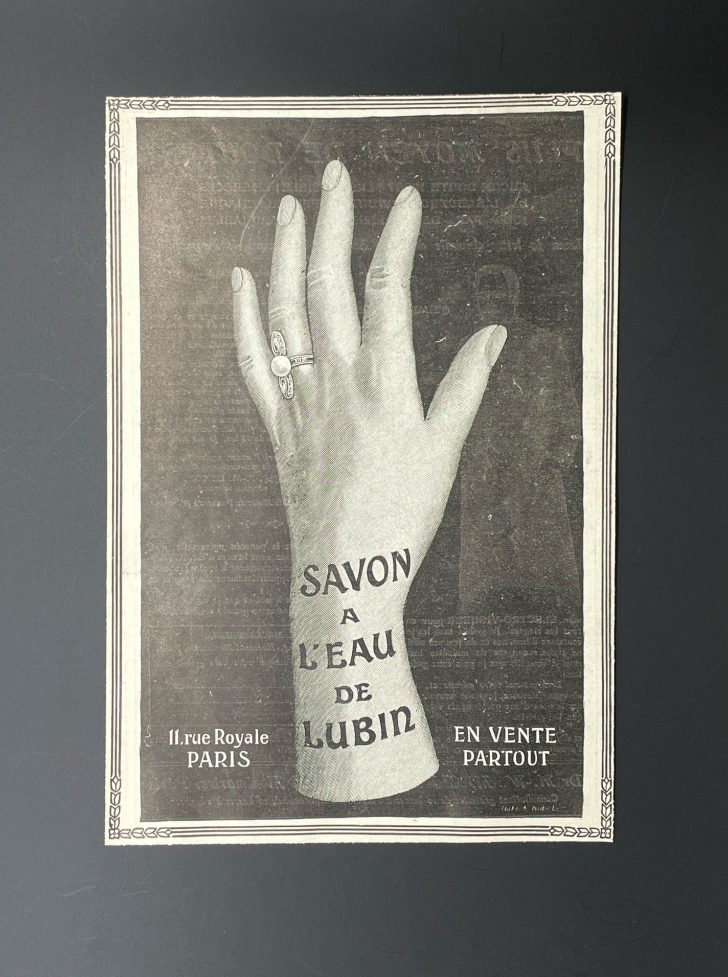 Publicité - Beauté - Lubin eau et savon - 1905