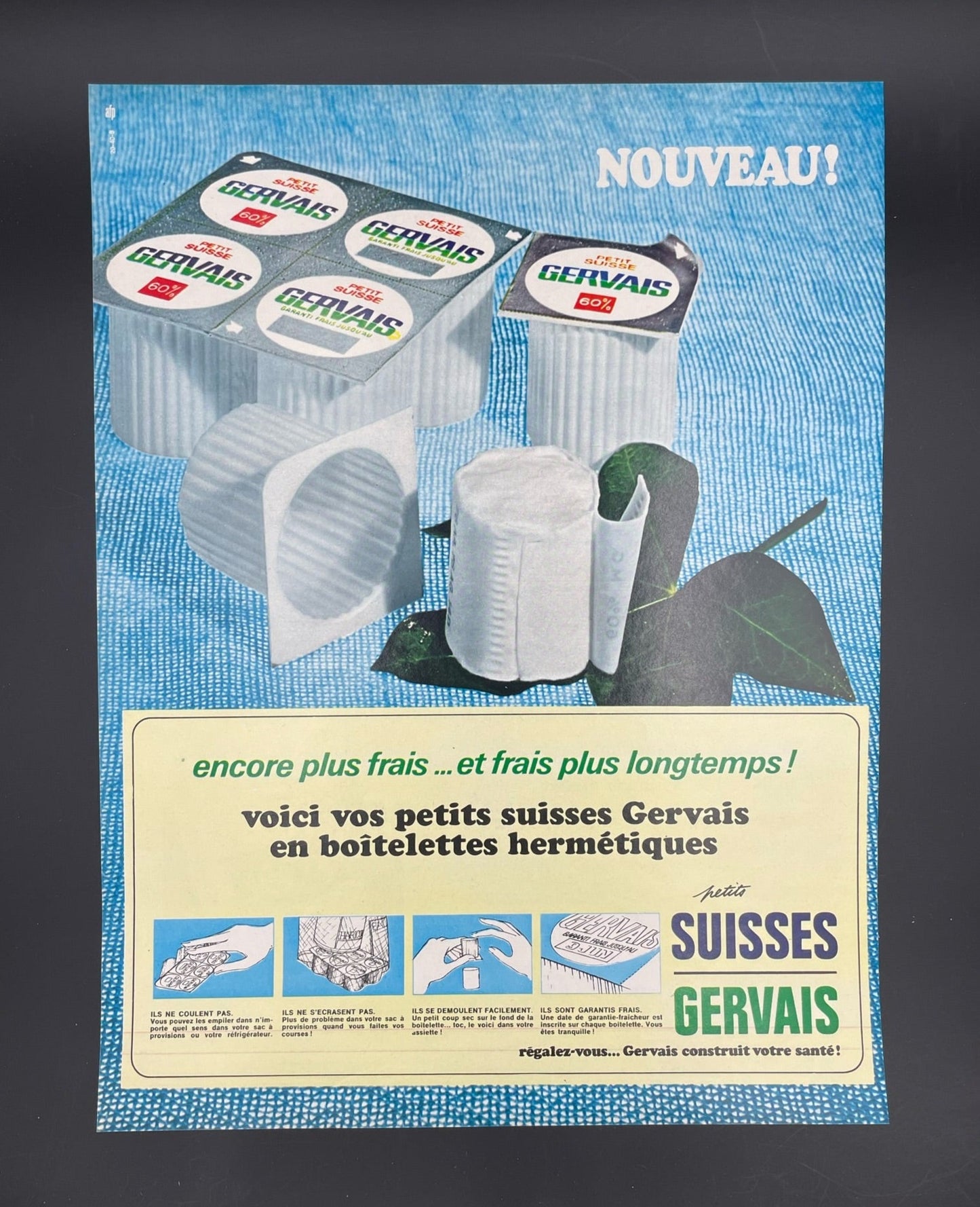 Publicité - Epicerie - Gervais - 1966