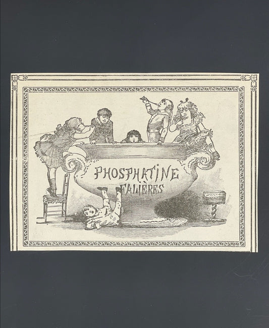 Publicité - Epicerie - Phosphatine Falières - 1907