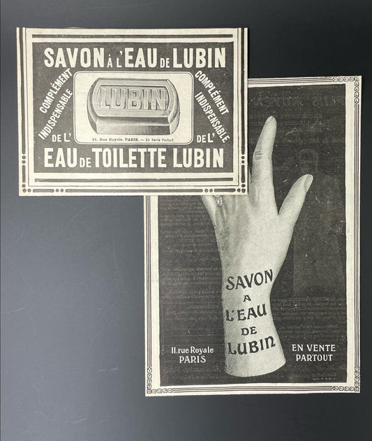 Publicité - Beauté - Lubin eau et savon - 1905