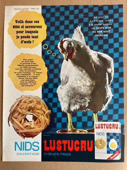 Publicité - Epicerie -Lustucru -1963