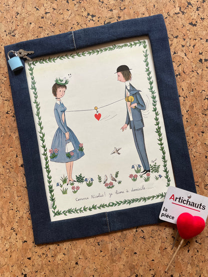 Publicité - Alcool - Maison Nicolas - Peynet - 1958