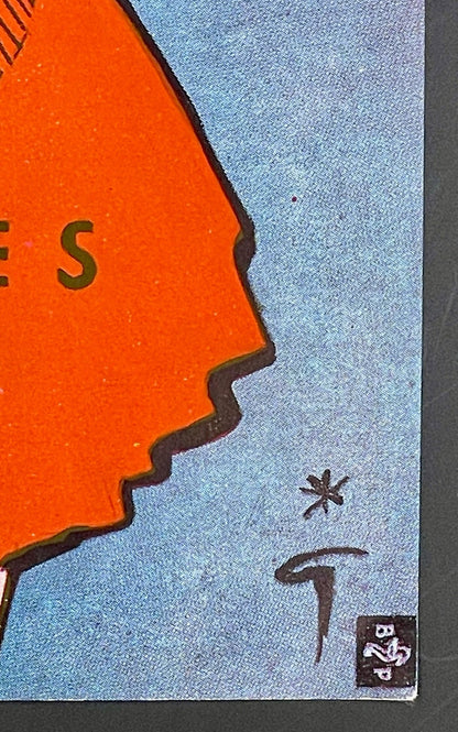 Publicité - Epicerie - Lu - René Gruau - 1956